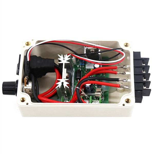 12V 24V 36V DC Brushed Motor Speed Controller 10A with Reverse Switch Stepless Speed Regulation for DC Motor