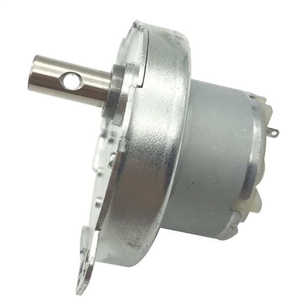 JS50T Micro Mini DC Gear Motor DC 12V Low Speed 9RPM Reversible In DC Motor for Electric Fan Microwave Oven Tissue Machine Motor