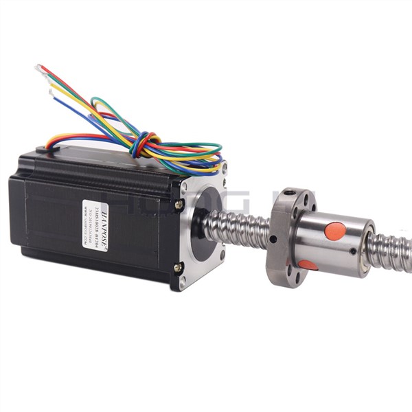 2.8A/260N. CM 23HS10028 Nema 23 Stepper Motor 4-Leads CNC Sfu1204 Ball Screw Length 200MM for 3D Printer