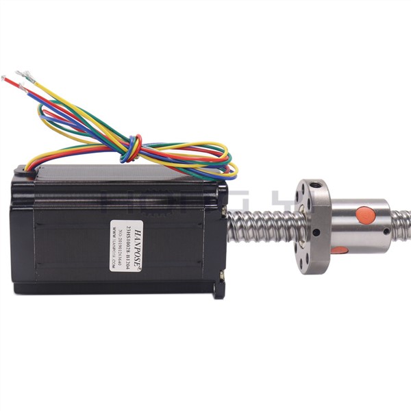 2.8A/260N. CM 23HS10028 Nema 23 Stepper Motor 4-Leads CNC Sfu1204 Ball Screw Length 200MM for 3D Printer