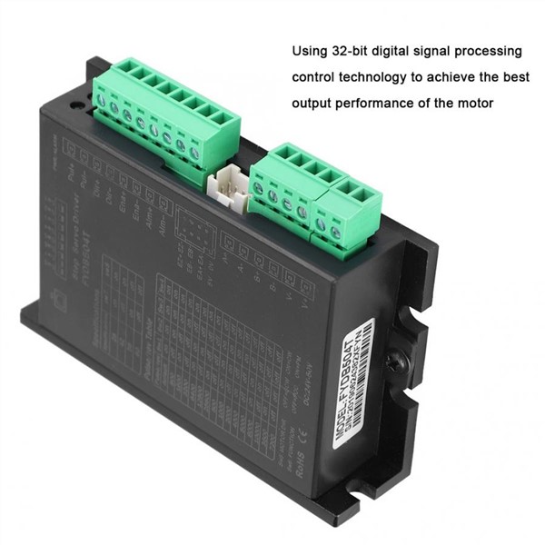 Step Motor Driver Stepper Motor Driver Nema 2 Phase Closed Loop Automatic Adjustment DC24-50V 1.0-4.0A Microstep Driver