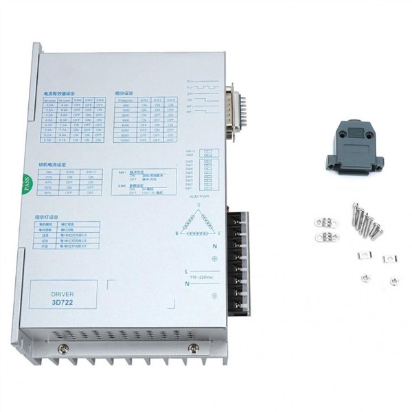 Low Noise 3D722 Bipolar Constant Current Chopping Research&Control Driver for 3-Phase Motor Stepper Motor Driver