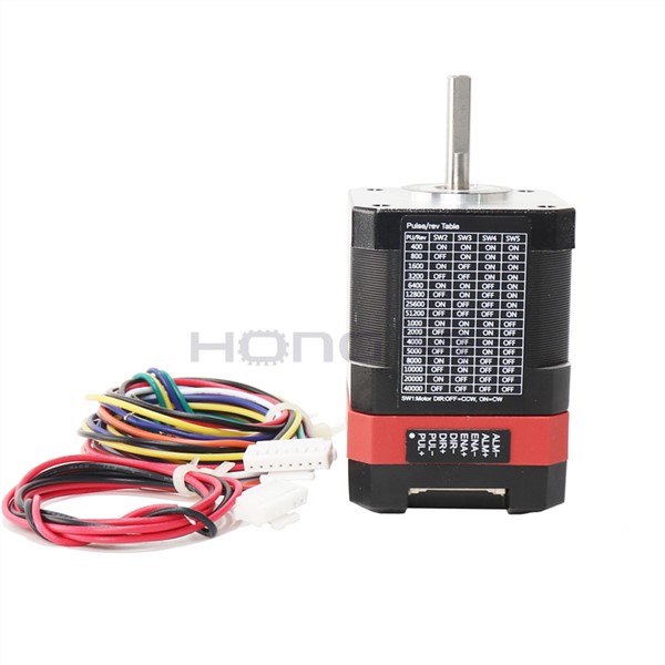 3pcs 0.41N. M 41Oz-in 2.0A 40mm Nema17 Integrated Stepper Servo Motor with Drive