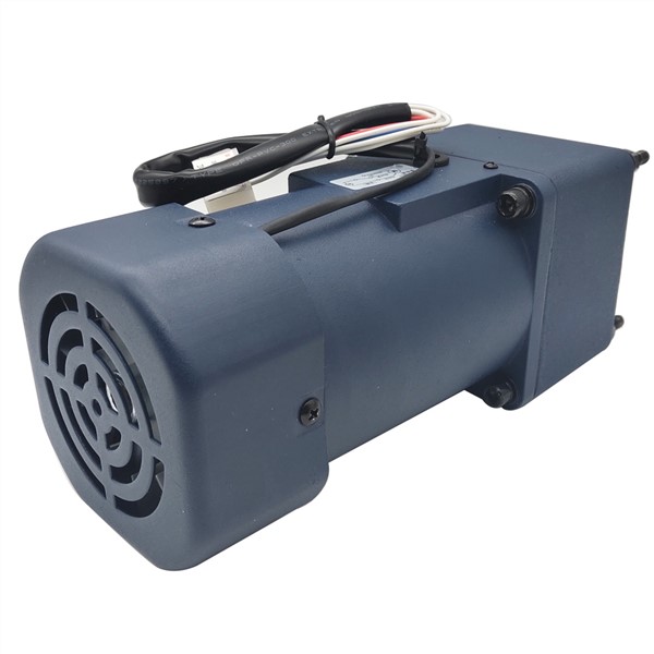 220V Single Phase Electric 90W AC Gear Motor High Torque Slow Speed Reversible Induction Motor 10-500RPM with Speed Controller