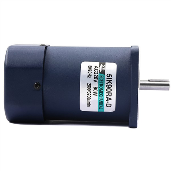 220V Electric Micro AC High Speed Motors Single Phase 90W 1400/2800RPM Induction Motor with High Torque Speed Control Reversible