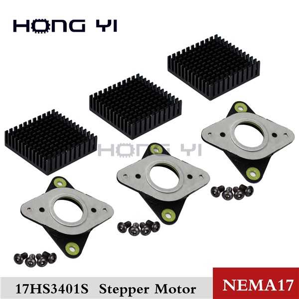 for 42 Stepper Moto Stepper Damper Meal & Rubber Stepper Motor Vibration Damper Nema 17 Imported Genuine Shock Absorber