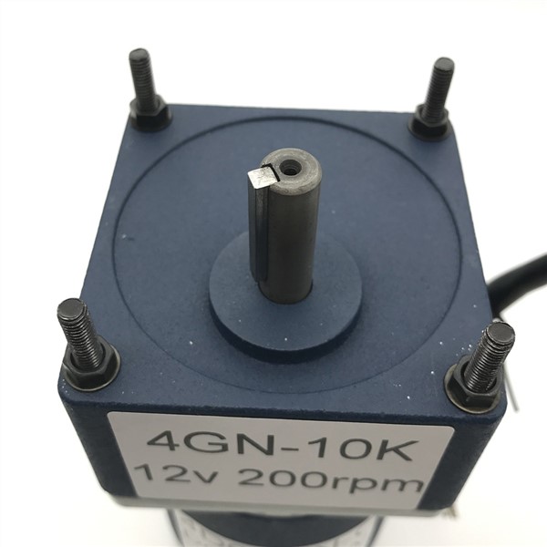 60W Micro Geared Reducer Motor DC 12V 24V Low Speed 10 To 600RPM High Torque 3.2 To 100KG Adjustable Speed Reversible Motor