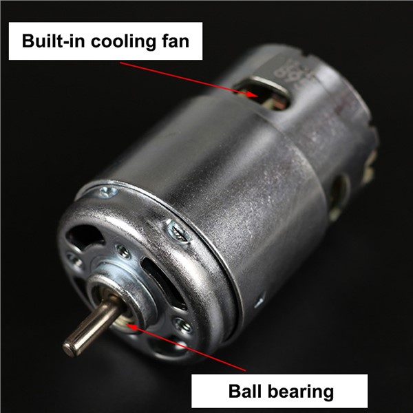 Powerful 12V Electric DC Motor 895 High Speed 6000/12000RPM Reversible Use for Scooter Electric Grinder Cutting Machine, Etc.