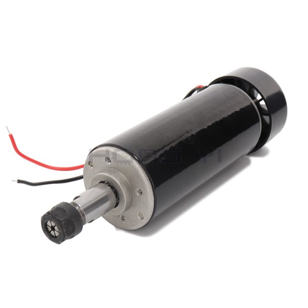 Spindle Motor 500W Air Cooled 0.5kw Milling Motor +Spindle Speed Power Converter+&52mm Clamp+13pcs Er11 Collet for DIY