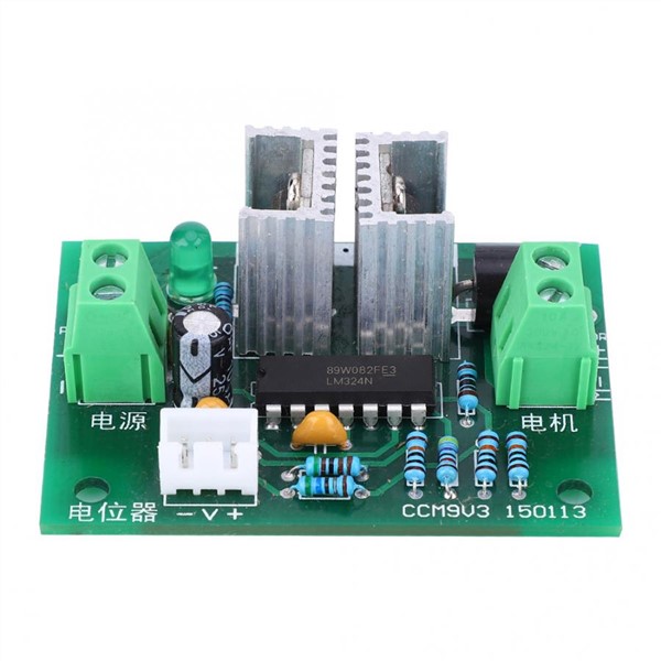 Motor Controller DC 12-24V 6A DC Motor Speed Controller Board Module PWM Stepless Speed Regulation Motor Regulator