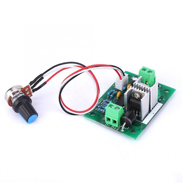 Motor Controller DC 12-24V 6A DC Motor Speed Controller Board Module PWM Stepless Speed Regulation Motor Regulator