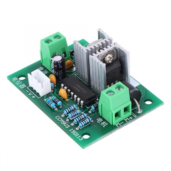 Motor Controller DC 12-24V 6A DC Motor Speed Controller Board Module PWM Stepless Speed Regulation Motor Regulator