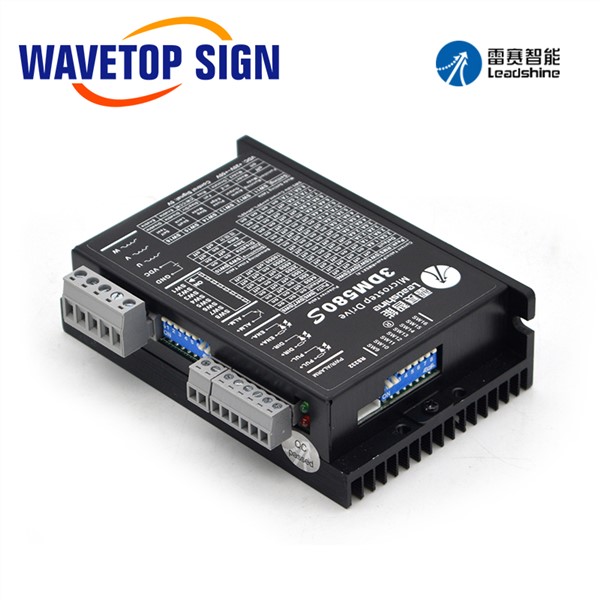 Leadshine 3Phase Stepper Motor Driver 3DM580S Supply Voltage 20-50VDC Output Current 1.0-8.0A Replace Microstep Driver 3DM580