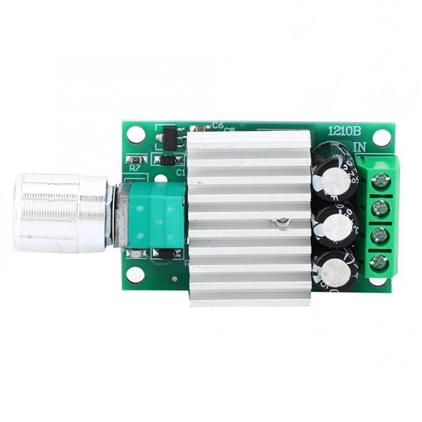 Motor Speed Controller DC Motor Controller PWM 12V-30V 7A Large Power Speed Temperature Light Governor Module