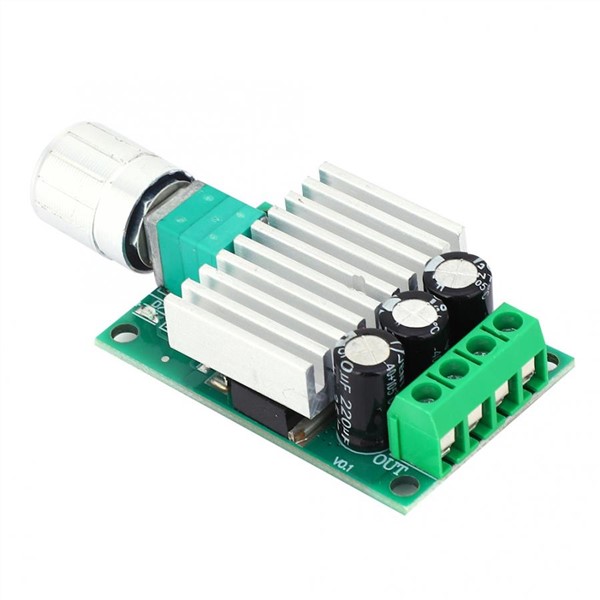 Motor Speed Controller DC Motor Controller PWM 12V-30V 7A Large Power Speed Temperature Light Governor Module