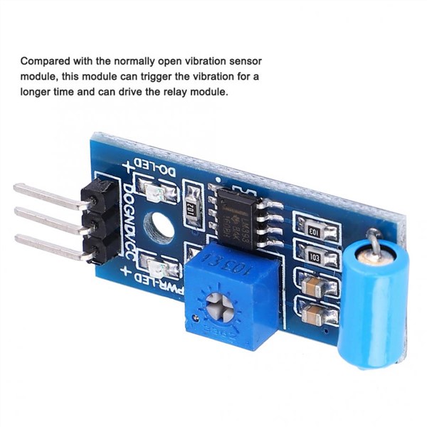 Vibration Sensor Module Vibration Switch Alarm Module Normal Close Type Motion Sensor Module