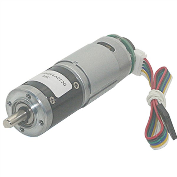 Micro DC Planetary Geared Motor 12V Low Speed?? 330RPM Forward Reverse Metal Gears Electric Hall Encoder Motor Speed?? Control