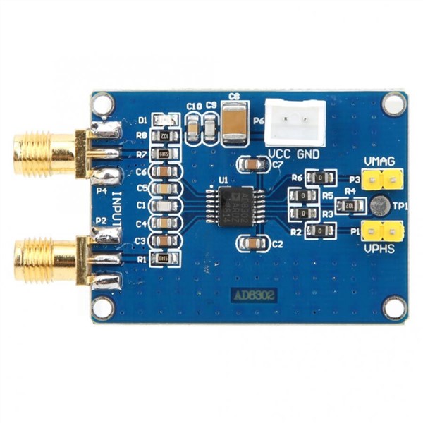 AD8302 Amplitude Phase Detection Module 2.7GHz RF/IF Phase Detector 5V Board