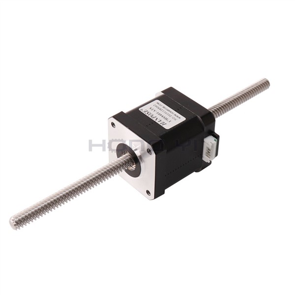 17HS3401 42 through-Type Stepper Motor 28N. CM 100MM 200MM 300MM Lead Screw Stepper Motor