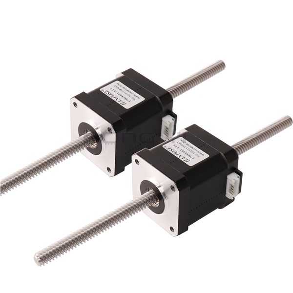 17HS3401 42 through-Type Stepper Motor 28N. CM 100MM 200MM 300MM Lead Screw Stepper Motor