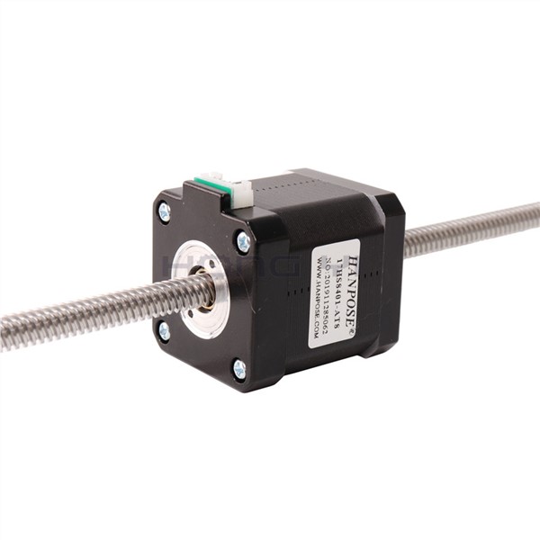 17HS3401 42 through-Type Stepper Motor 28N. CM 100MM 200MM 300MM Lead Screw Stepper Motor