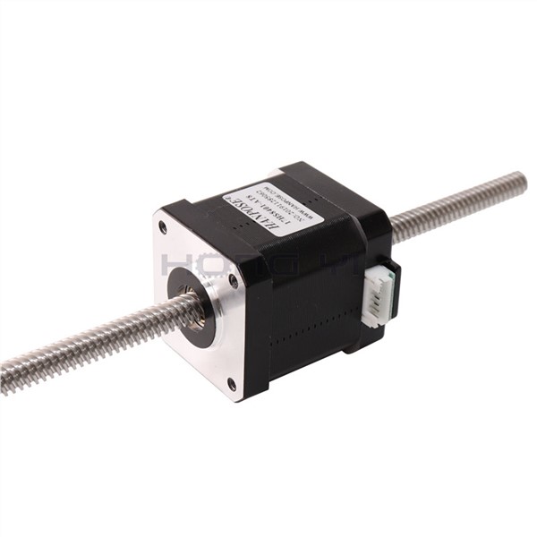 17HS3401 42 through-Type Stepper Motor 28N. CM 100MM 200MM 300MM Lead Screw Stepper Motor