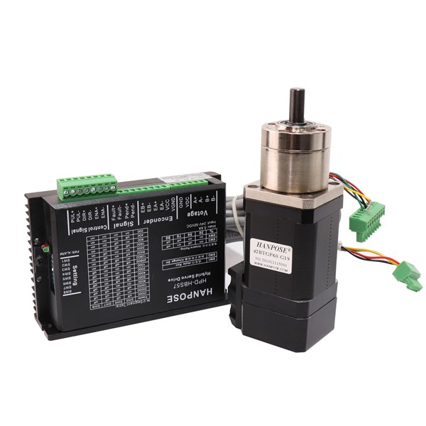 Length 42x48mm Closed-Loop Deceleration Stepper Motor Set Ratio 3.71- 1 17hs8401 Closed-Loop Stepper Motor + Hbs57 Driver