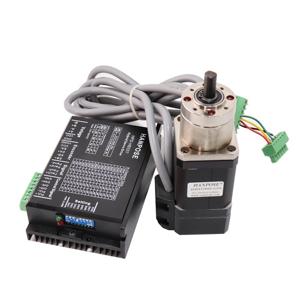 Length 42x48mm Closed-Loop Deceleration Stepper Motor Set Ratio 3.71- 1 17hs8401 Closed-Loop Stepper Motor + Hbs57 Driver