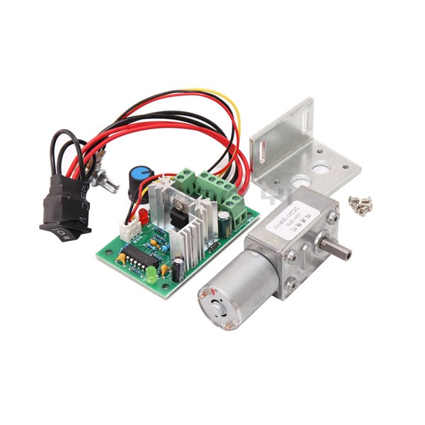 Reducer Micro Motor Jgy-370 12v 40RPM 6v 6RPM 24v 30RPMDC Low Speed + Bracket + DC Motor IE 1