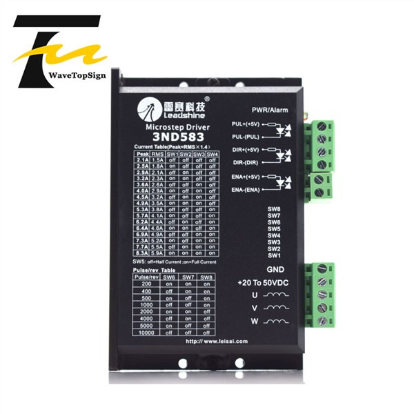 Leadshine 3Phase Stepper Motor Driver 3DM580 3DM580S 3ND583 3DM583 Match Motor 57 86