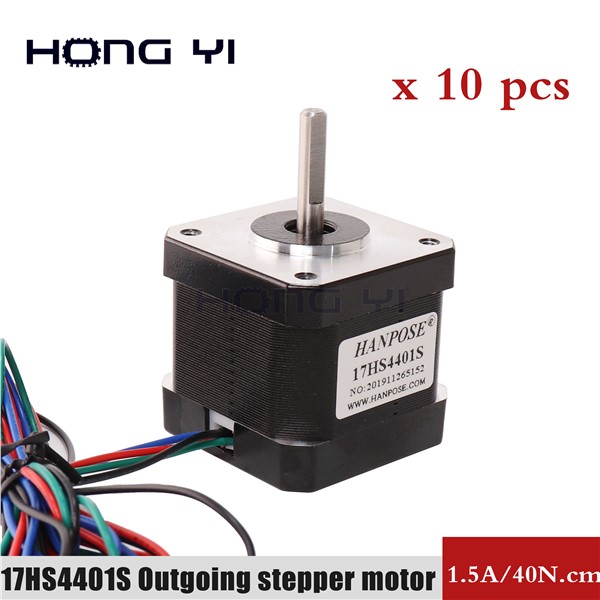 10pcs Brand New 42 Step Motor Nema17 17hs4401 Height 40mm 40n. Cm 3D Printer