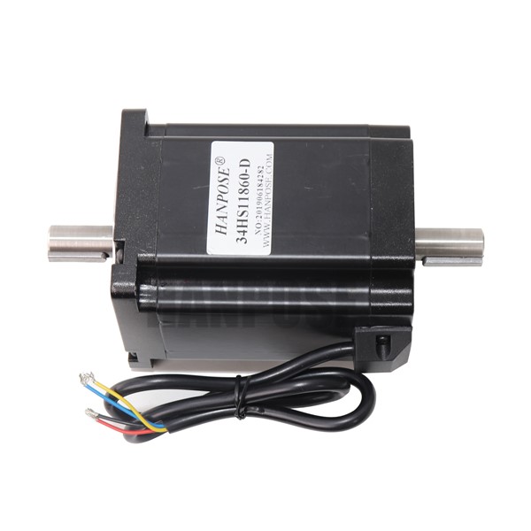 86 Stepper Motor Double Shaft 86x118mm Stepping Motor NEMA34 CNC 8.0N. M for 3D Printer