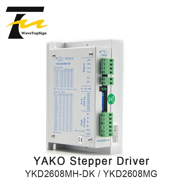 YAKO 2phase Stepper Motor Driver YKD2608MH-DK YKD2608MH-A1 YKD2608MG YKD2608MG-A1 Match NEMA23 NEMA34