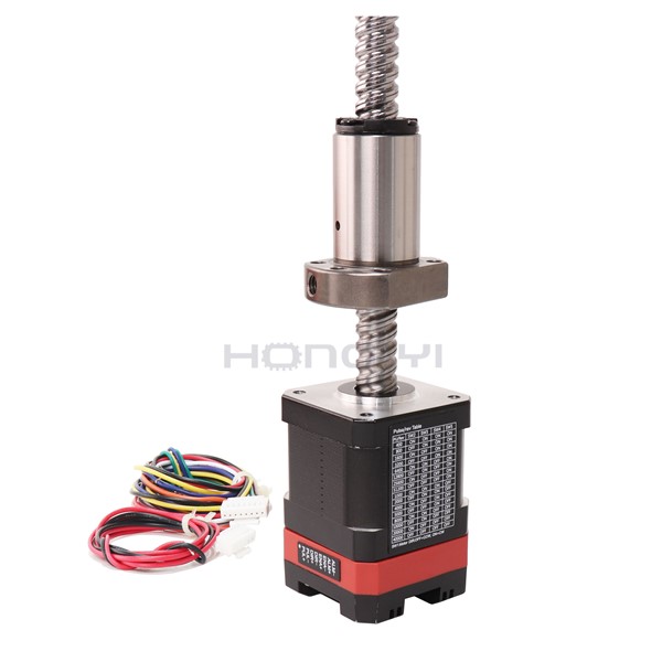 5pcs High Torque Ball Screw Motor 42hs60-P2x-Sfu1210 Servo Stepping Motor + Drive Combination 1.8A Closed-Loop Motor