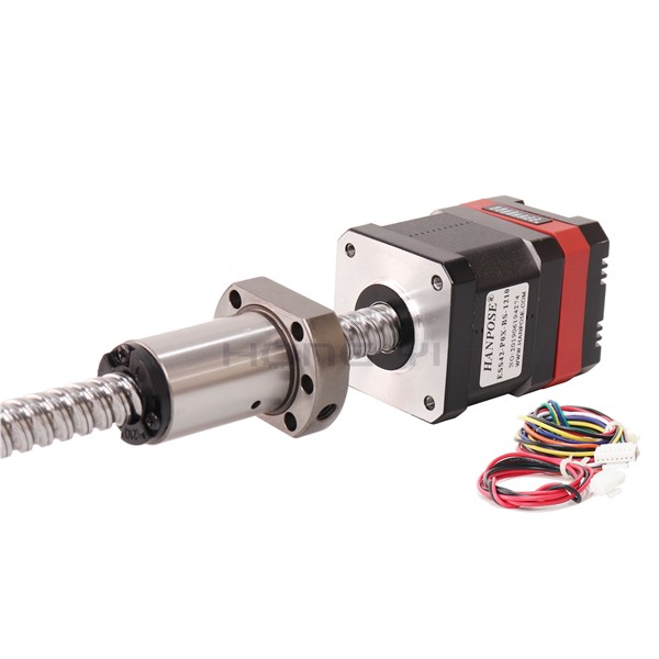 5pcs High Torque Ball Screw Motor 42hs60-P2x-Sfu1210 Servo Stepping Motor + Drive Combination 1.8A Closed-Loop Motor