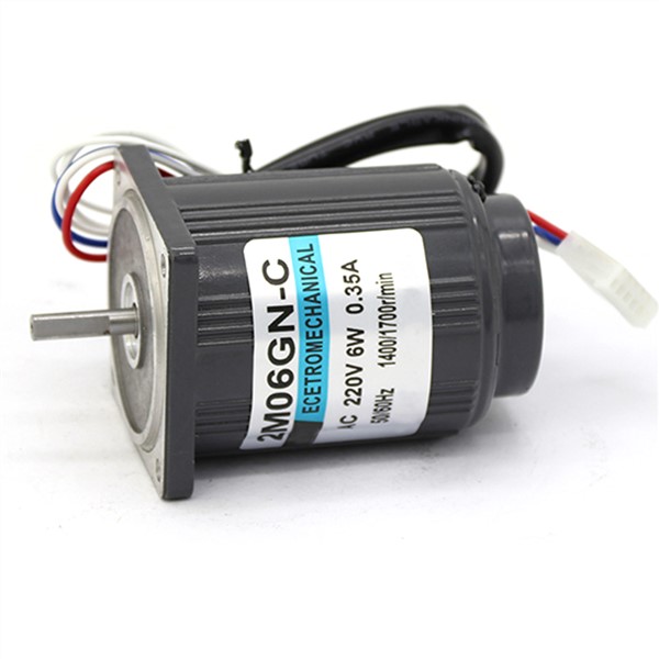 Long Life 6W Micro Single Phase High Speed AC Motor 220V 1400/2800RPM Speed Control Reversed for High-End Smart Devices Etc.