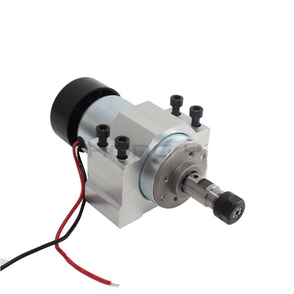 Free Shipping 300w DC Spindle Motor + 52 Mm Clamp (Send Four Screws) + Power Governor + 13 PCS ER11 Collet for PCB
