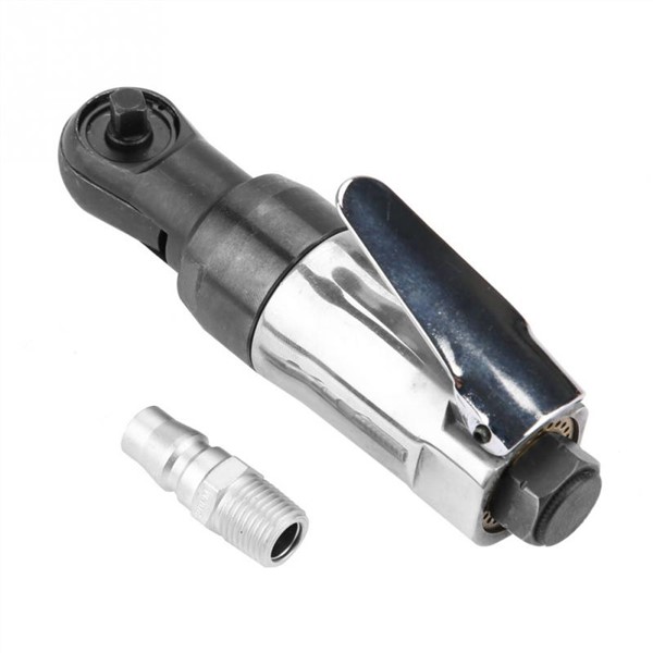 Square Drive Straight Shank Pneumatic Air Ratchet Wrench Professional Tool 1/4" 3/8"
