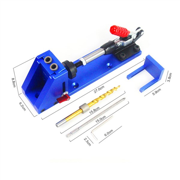 Oblique Drill Locator Positioner Jig Drill Guide Joinery Woodworking Tool Kit Drilling Bit Wood Xk-2 Slant-Hole Drilling Bits