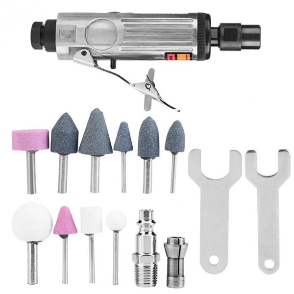 Metal Grinding Mill Tool Set Pneumatic Sander Machine Polishing Grinder