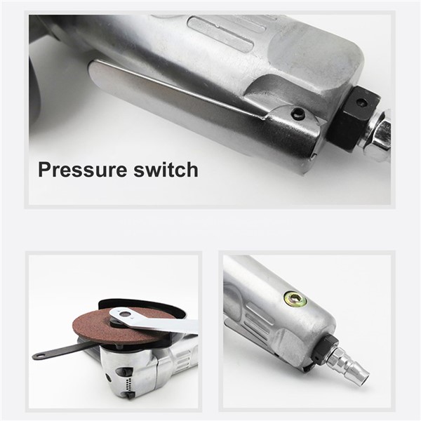 4 Inches Pneumatic Angle Grinder 90 Degree Air Grinder Machine Pneumatic Cutting Tools Polishing Metal Machine