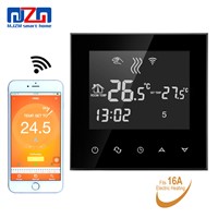 MJZM 16A03-4HH-WiFi Thermostat for Floor Heating Electric Room Warm Digital Temperature Controller Touch Screen Thermoregulator
