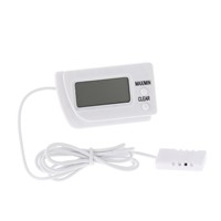 Mini Digital Temperature Humidity Meter Incubator Pet Tortoise Hatching Eggs Sensor Thermometer Indoor Outdoor Home Tools White