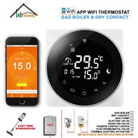 2 in 1 Gas Boiler &amp;amp; Underfloor Warm System THERMOSTAT WiFi Temperature Controller for Dry Contact &amp;amp; Radiator