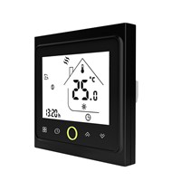 Home LCD Display Smart Thermostat Temperature Controller Energy Saving 3A Water/Gas Boiler Heating Thermostat with Touchscreen