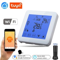 TUYA Smart Home WiFi Energy Saving Thermostat Programmable Touch Screen Temperature Controller Electrical &amp;amp; Water Heating