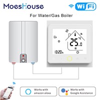 Smart Thermostat WiFi Temperature Controller Smart Life APP Remote Control for Water Gas Boiler Works with Alexa Google Home