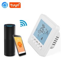 WiFi 16A Temperature Controller Touch Button Thermostat for Floor Heating, Electric Heating System Thermostat Tuya App