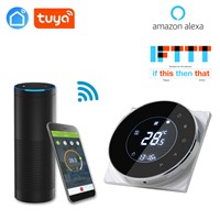 Tuya App WiFi Intelligent Thermostat Temperature Controller for Electric Floor Heating with Alexa Google Home