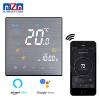 WiFi Thermostat for Electrical Heating Underfloor Temperature Controller Smart Life/Tuya APP Works with Alexa Google Home